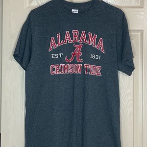 Alabama Crimson Tide College Soft Sports Team Tee Sz Medium